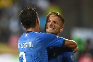 שחקני נבחרת איטליה חוגגים