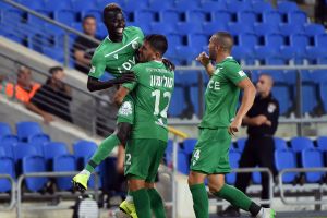 שחקני הפועל כפר סבא חוגגים