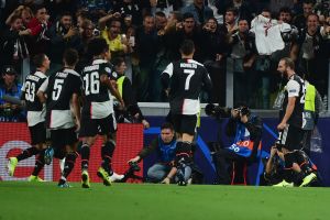 שחקני יובנטוס חוגגים