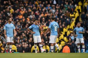 שחקני מנצ'סטר סיטי מאוכזבים