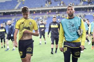 שחקני מכבי נתניה מאוכזבים