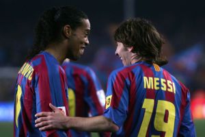 ליאו מסי, רונאלדיניו