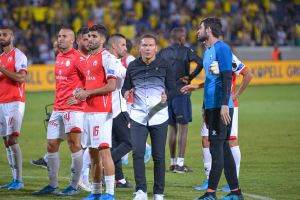 ברק בכר ושחקני הפועל באר שבע מאוכזבים