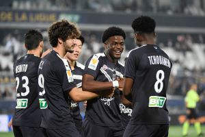 שחקני בורדו חוגגים