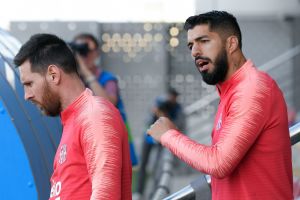 ליאו מסי, לואיס סוארס