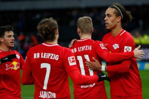 שחקני לייפציג חוגגים