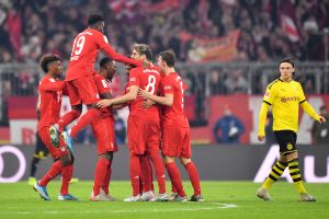 שחקני באיירן מינכן חוגגים