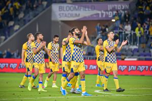 שחקני מכבי תל אביב מאוכזבים