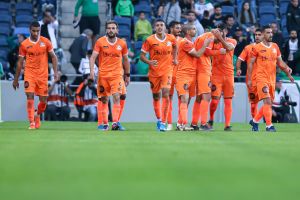 שחקני סקציה נס ציונה חוגגים