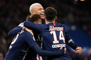 שחקני פריז סן ז'רמן חוגגים