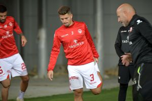 דוד קלטינס בחימום