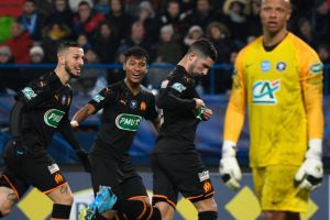 שחקני מארסיי חוגגים