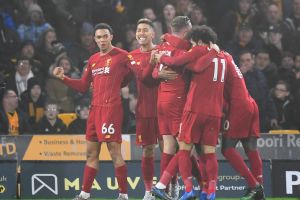 שחקני ליברפול חוגגים