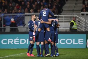 שחקני פאריס סן ז'רמן חוגגים