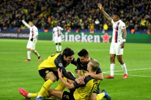 שחקני דורטמונד חוגגים