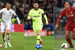 כריסטיאנו רונאלדו, וירג'יל ואן דייק, ליאו מסי