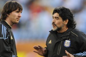 דייגו מראדונה, ליאו מסי