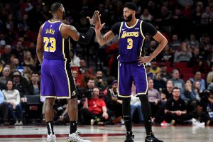 אנתוני דייויס, לברון ג'יימס