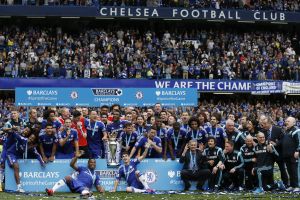 צ'לסי חוגגת אליפות ב-2014/15