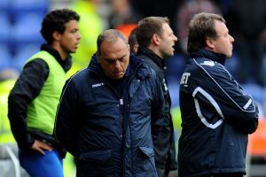 אברם גרנט במשחק הירידה עם ווסטהאם