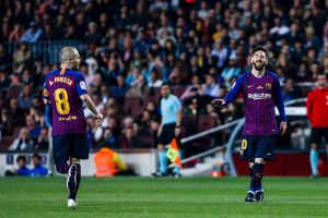 ליאו מסי, אנדרס אינייסטה