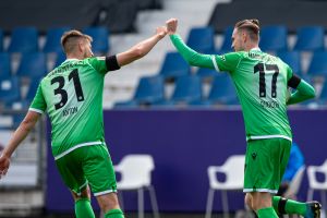 שחקני האנובר חוגגים