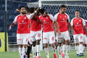 שחקני הפועל באר שבע חוגגים