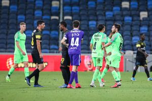 שחקני מכבי חיפה ושחקני בית"ר ירושלים