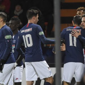 שחקני פריז סן ז'רמן חוגגים