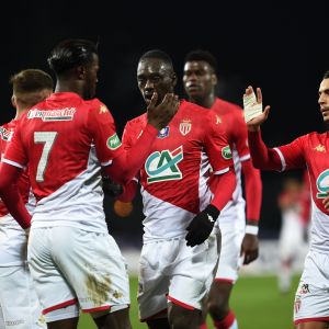 שחקני מונאקו חוגגים