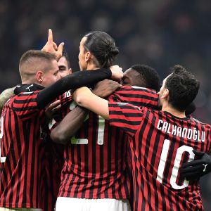 שחקני מילאן חוגגים