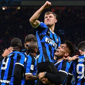 שחקני אינטר חוגגים