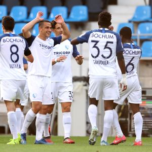 שחקני בוכום חוגגים