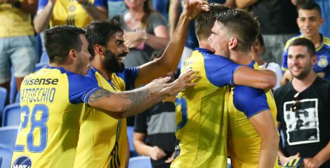 קיארטנסון חוגג שער של מכבי