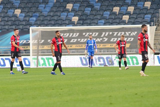 שחקני הפועל חיפה מאוכזבים