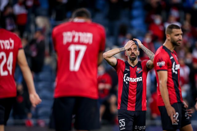 ניסו קפילוטו ושחקני הפועל חיפה מאוכזבים