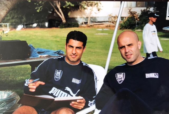 יוסי אבוקסיס ומוטי קקון בנבחרת