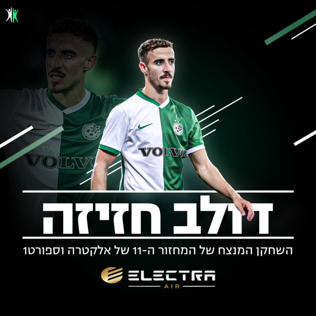 השחקן המנצח של מחזור 11 - דולב חזיזה