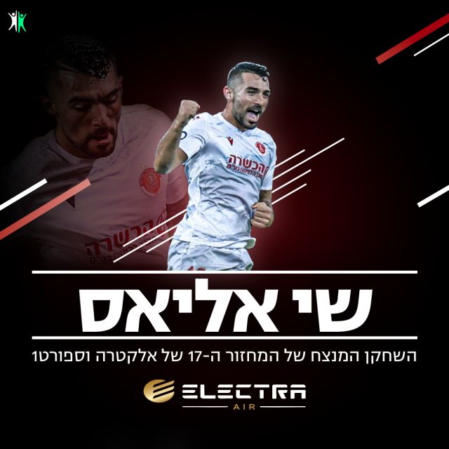 השחקן המנצח של מחזור 17 - שי אליאס