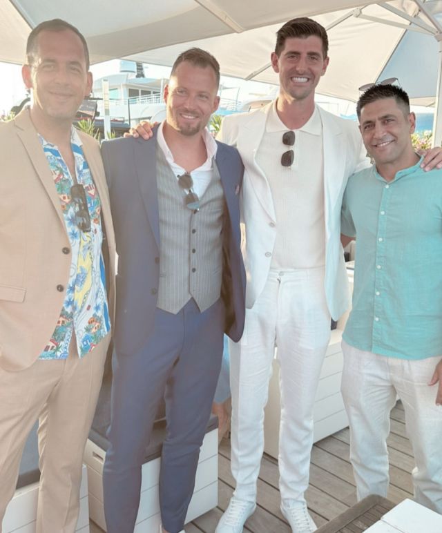 ברדה לצד קורטואה באירוע בצרפת