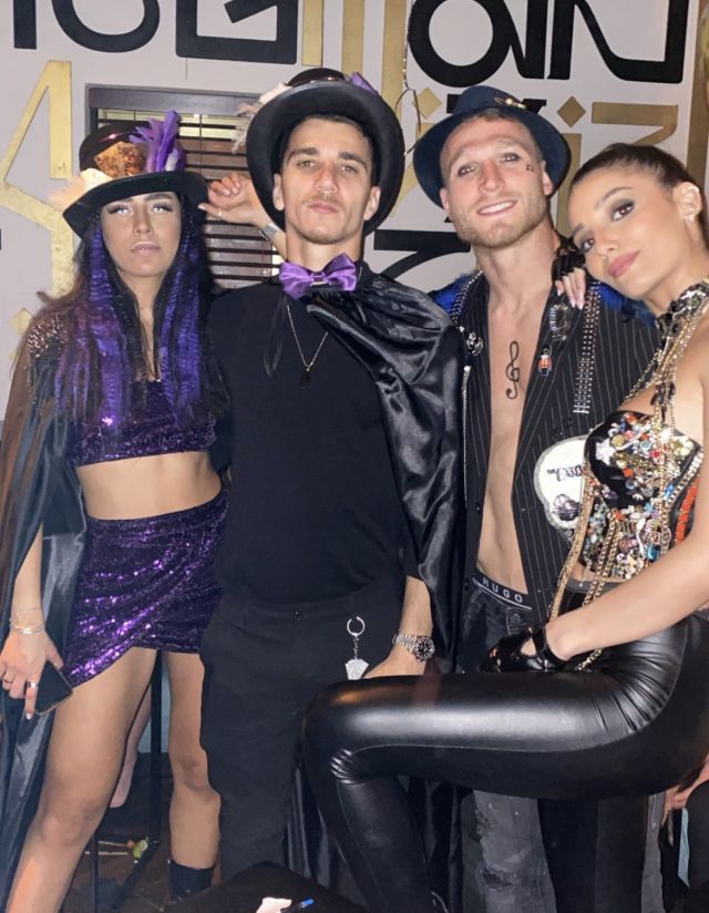 דן ביטון ודן גלזר לצד בנות הזוג