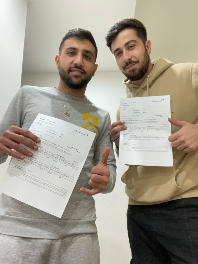 איציק דינו והמלווה שלו