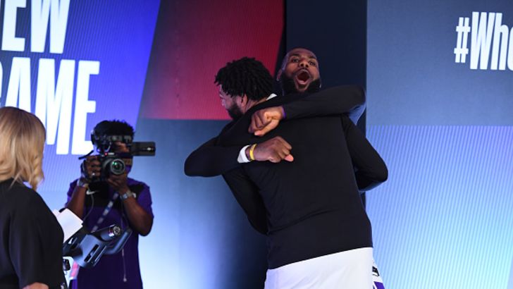 לברון ג'יימס, אנתוני דייויס