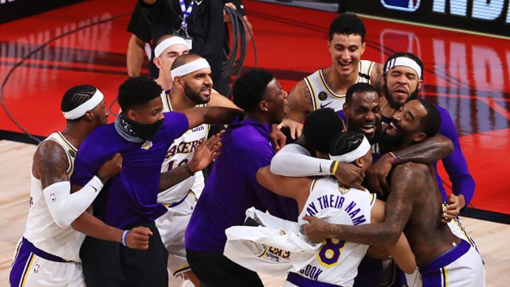 לוס אנג'לס לייקרס אלופה