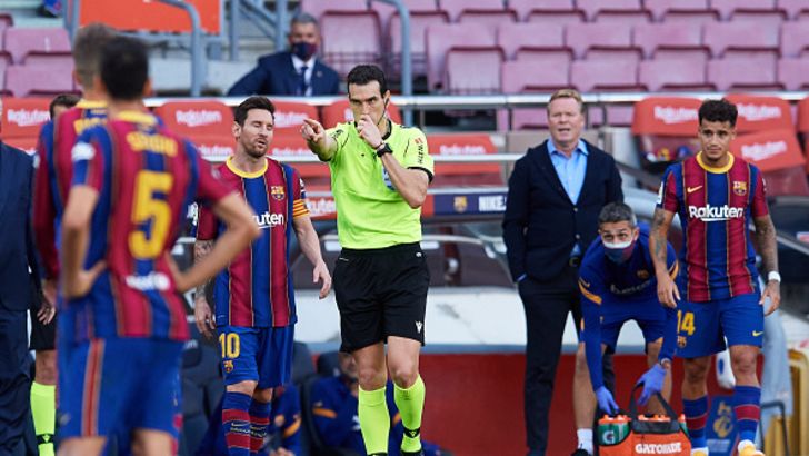 מונוארה מעניק פנדל לריאל בקלאסיקו