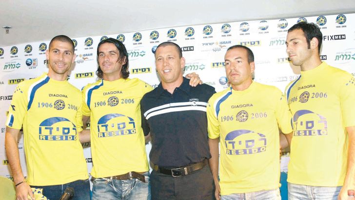 אבי נמני, ניר קלינגר, ג'ובאני רוסו, אבי יחיאל, אייל ברקוביץ'