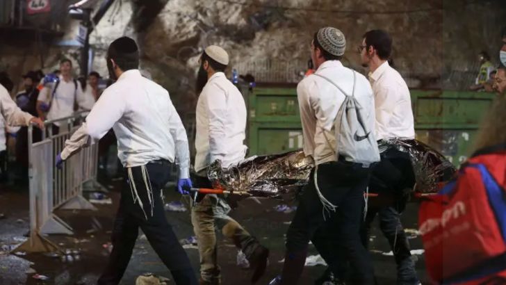 פינוי הרוג בהר מירון