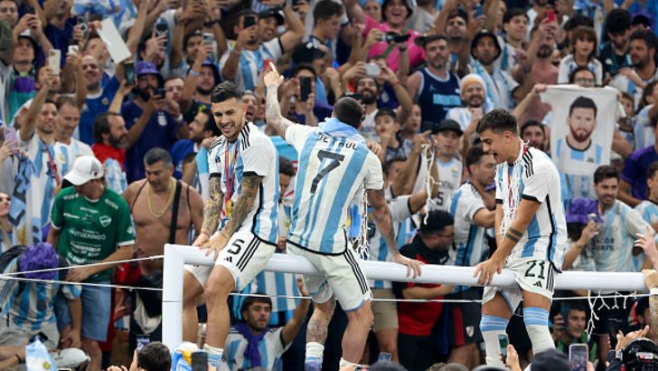 הארגנטינאים חוגגים בטירוף