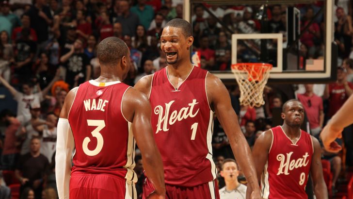 בוש חוגג עם ווייד. הובילו את ההיט לניצחון דרמטי