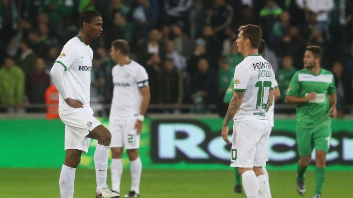 ההפקרות חוגגת. שחקני מכבי חיפה אמש